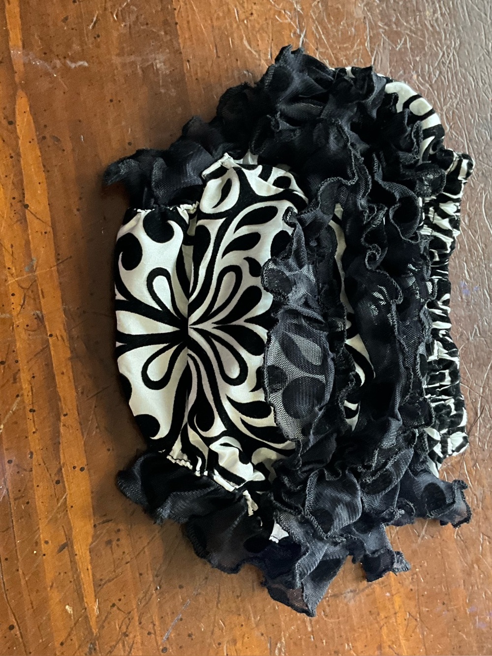 Mud Pie  size 0/6 month diaper cover up panties